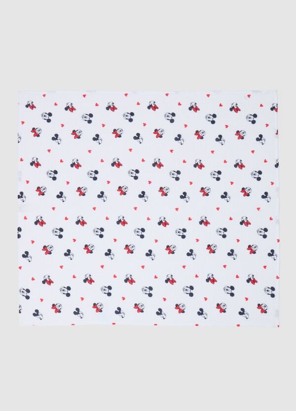 Ovs Coperta in mussola con stampa Minnie e cuori