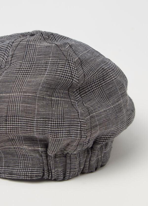 Ovs Coppola In Lino Con Fantasia Check