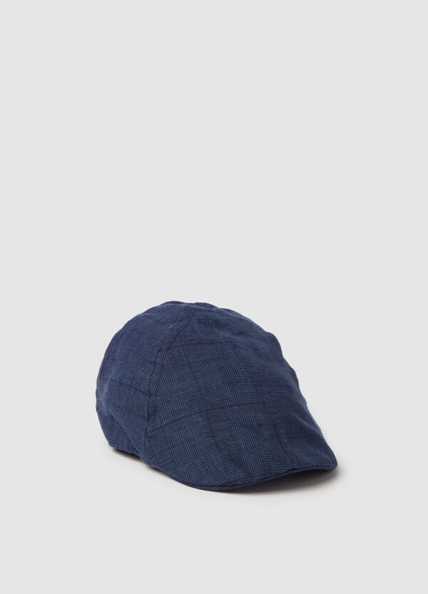 Ovs Coppola in lino con fantasia check