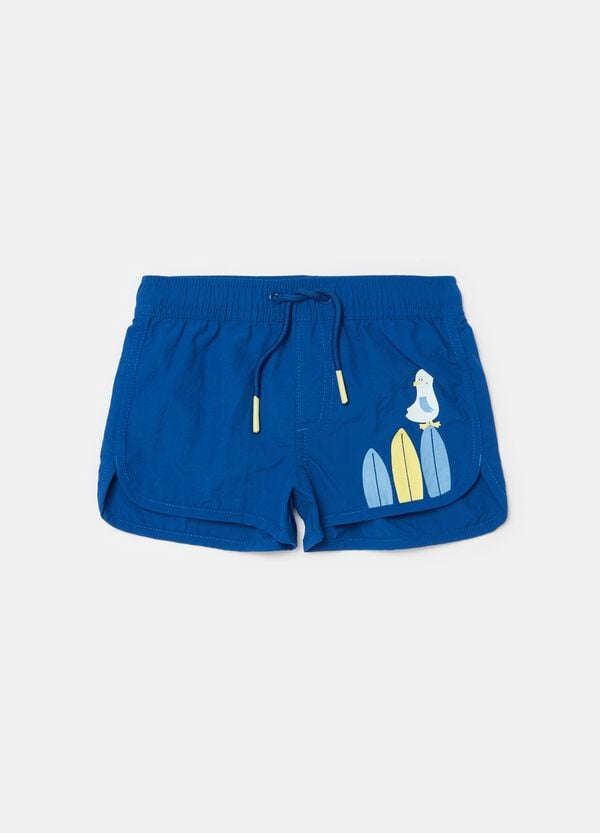 Ovs Costume boxer con coulisse e stampa gabbiano