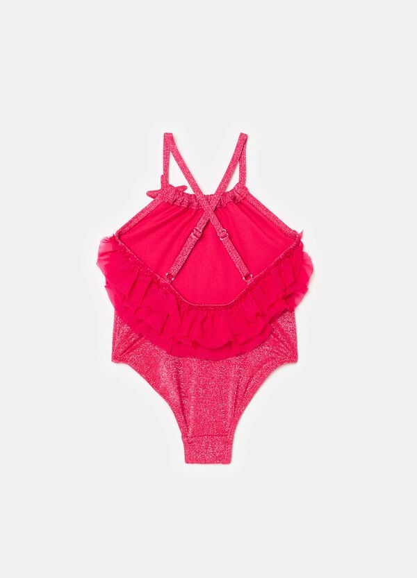 Ovs Costume Intero Con Lurex E Volant