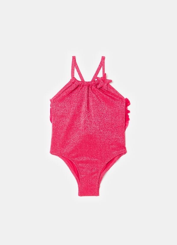 Ovs Costume intero con lurex e volant