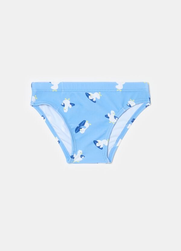 Ovs Costume slip con stampa gabbiano
