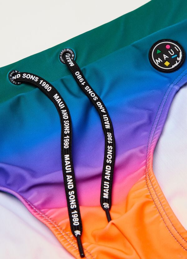 Ovs Costume Slip Degrade Con Stampa