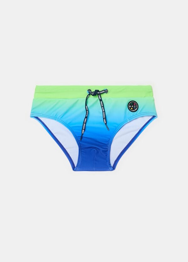 Ovs Costume slip degrade con stampa