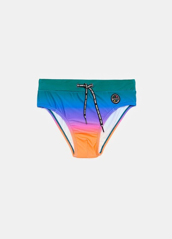 Ovs Costume slip degrade con stampa