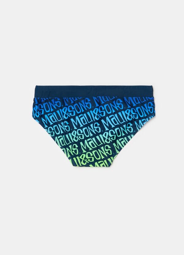 Ovs Costume Slip Stampa Lettering Degrade