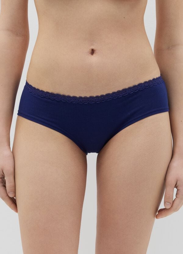 Ovs Culotte Con Profilo In Pizzo