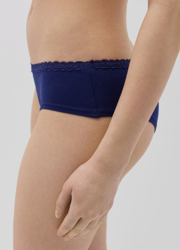 Ovs Culotte Con Profilo In Pizzo