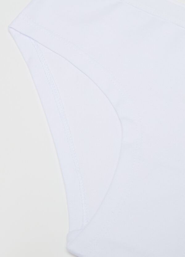 Ovs Culotte In Cotone Stretch Con Cuore Di Strass