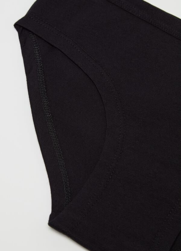 Ovs Culotte In Cotone Stretch Con Cuore Di Strass