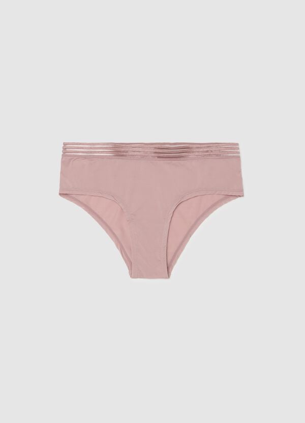 Ovs Culotte in microfibra con elastico rigato