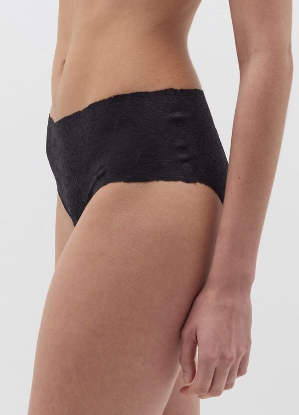 Ovs Culotte In Pizzo Con Motivo Geometrico