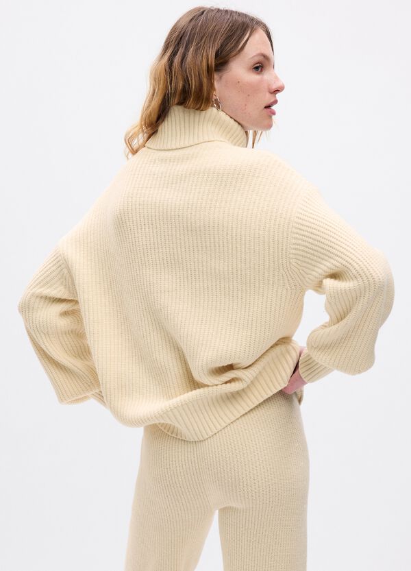 Ovs Dolcevita Oversize A Coste Inglesi