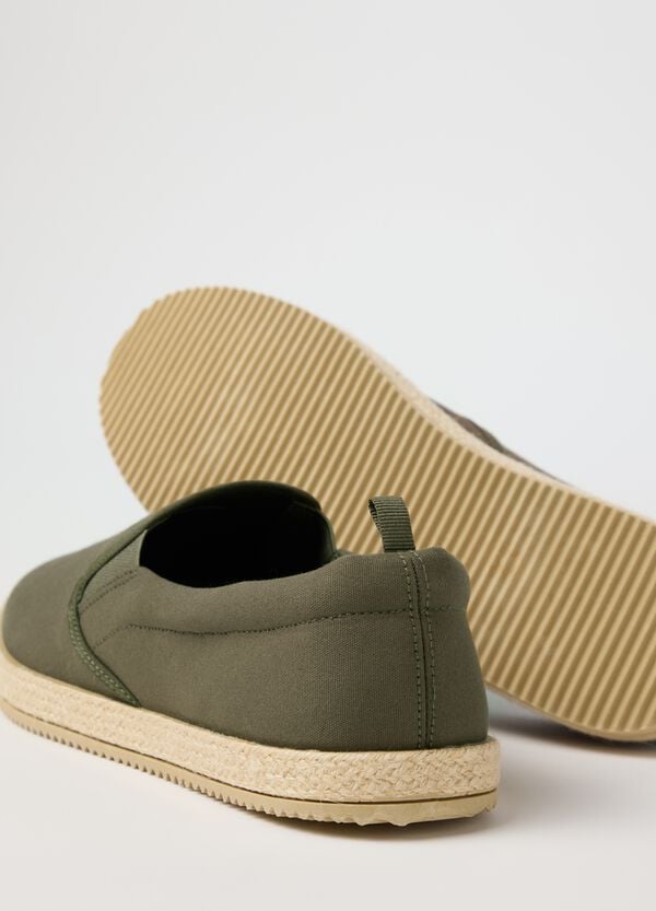 Ovs Espadrillas In Cotone Verde