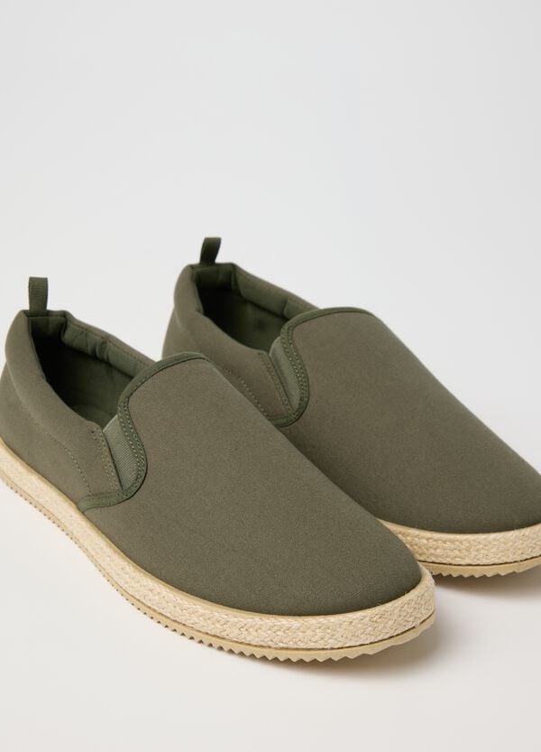 Ovs Espadrillas In Cotone Verde