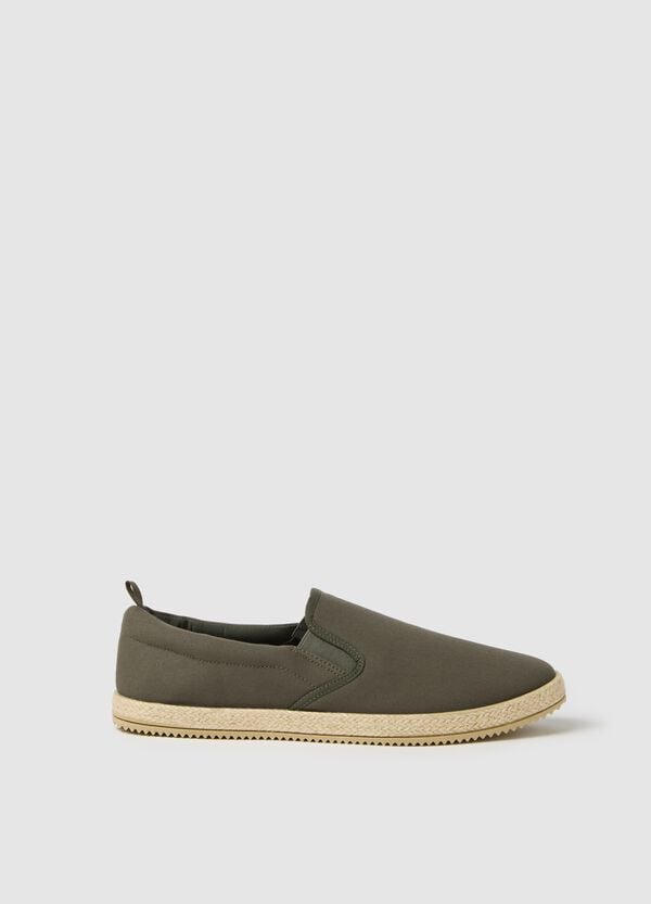 Ovs Espadrillas in cotone verde