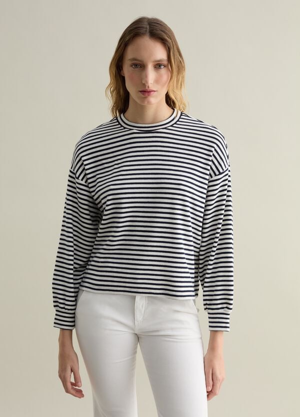 Ovs Felpa A Righe Sottili