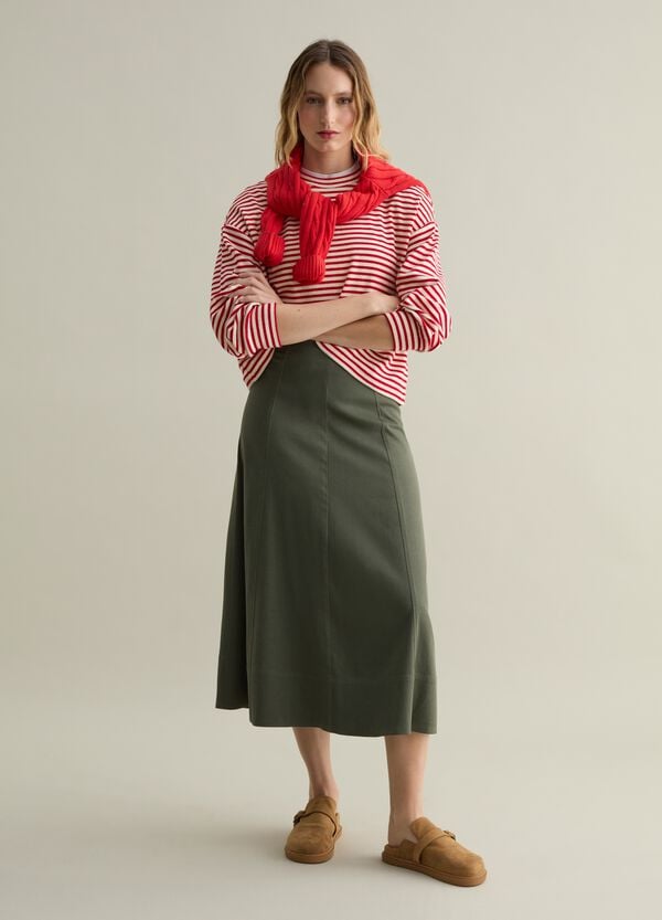 Ovs Felpa a righe sottili