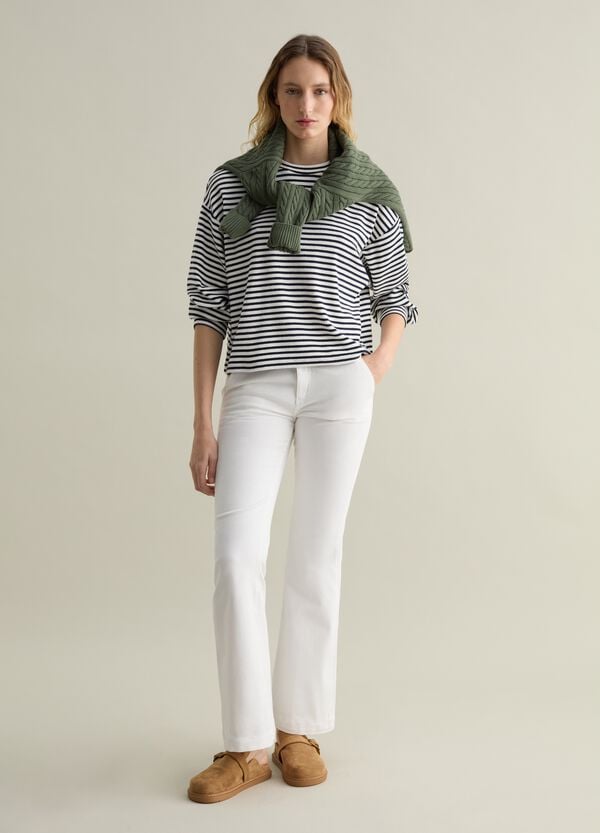 Ovs Felpa a righe sottili