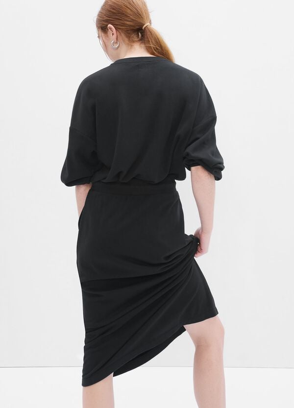 Ovs Felpa Boxy Con Ricamo Logo