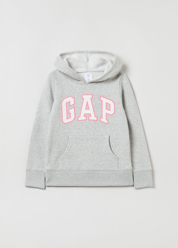 Ovs Felpa Con Cappuccio E Patch Logo