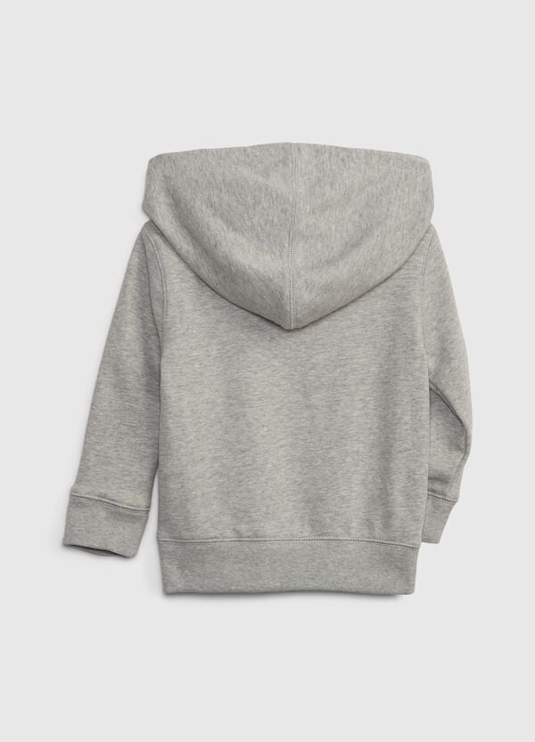 Ovs Felpa Con Cappuccio E Patch Logo