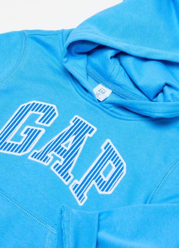Ovs Felpa Con Cappuccio E Patch Logo