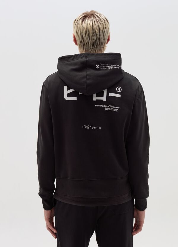 Ovs Felpa Con Cappuccio E Stampa