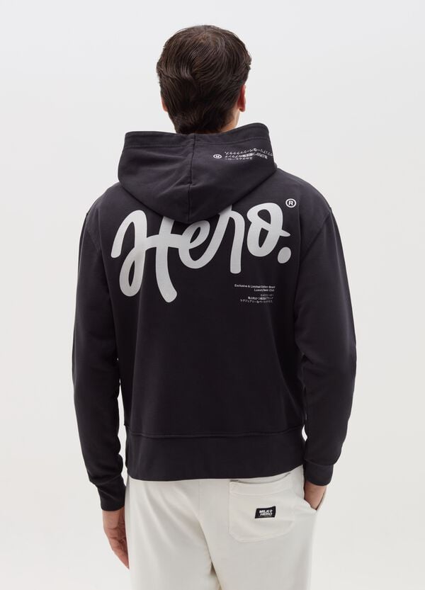 Ovs Felpa Con Cappuccio E Stampa