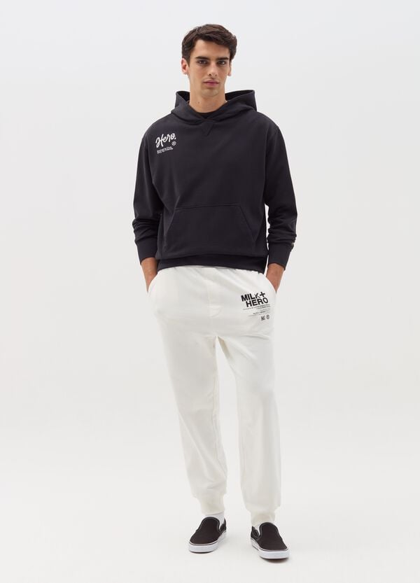 Ovs Felpa con cappuccio e stampa