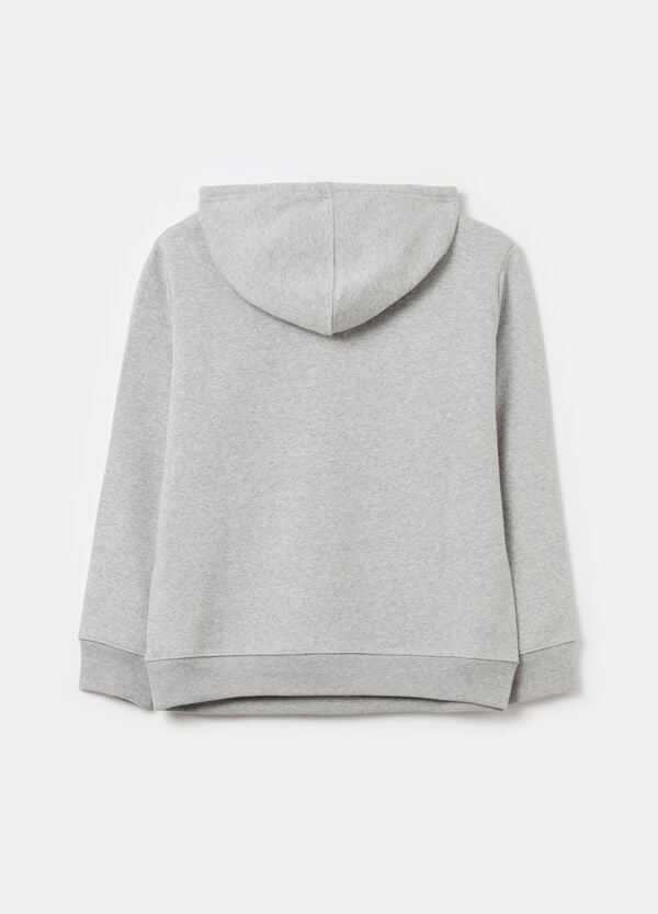 Ovs Felpa Con Cappuccio Ricamo Logo