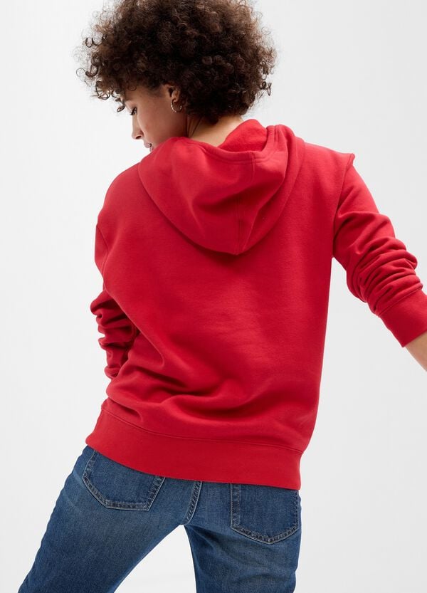 Ovs Felpa Con Cappuccio Ricamo Logo