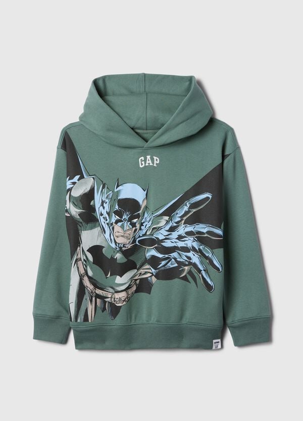 Ovs Felpa Con Cappuccio Stampa Batman