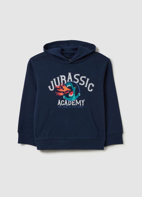 Ovs Felpa con cappuccio stampa "Jurassic Academy"