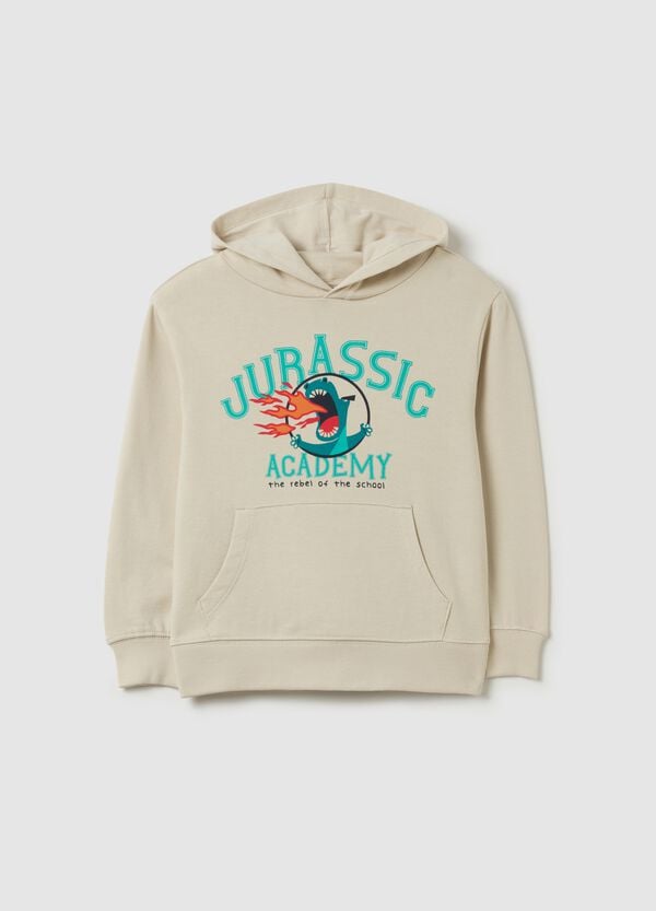 Ovs Felpa con cappuccio stampa "Jurassic Academy"