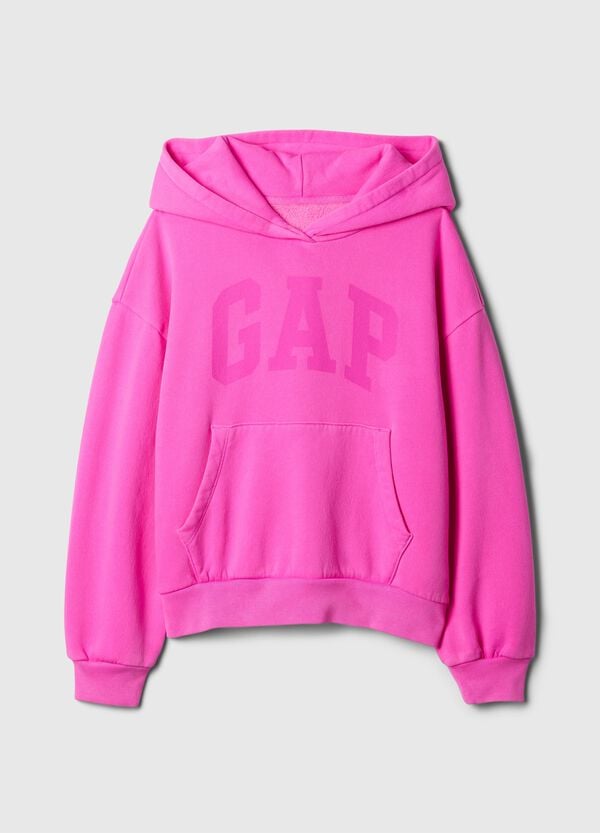 Ovs Felpa Con Cappuccio Stampa Logo