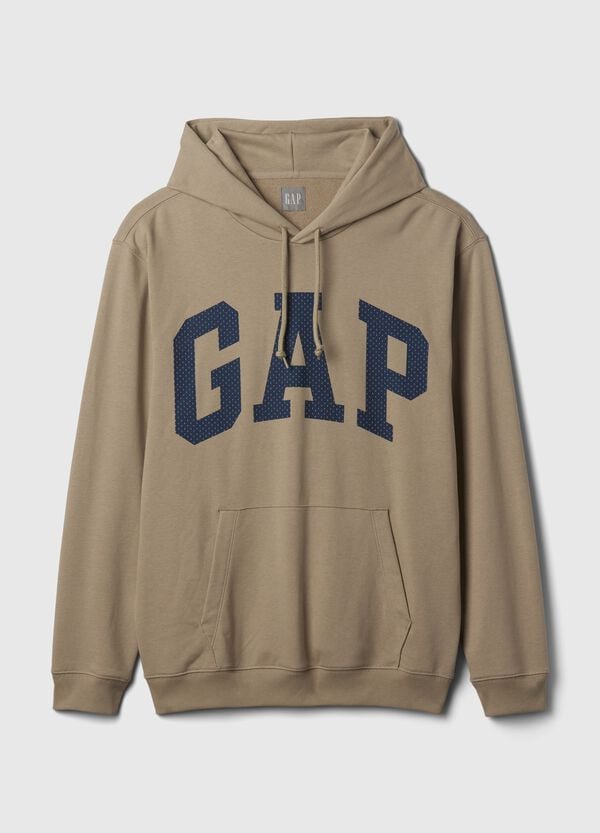 Ovs Felpa Con Cappuccio Stampa Maxi Logo