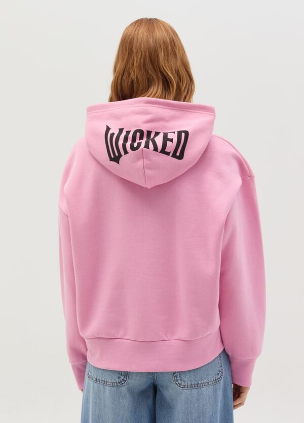 Ovs Felpa Con Cappuccio Stampa Wicked
