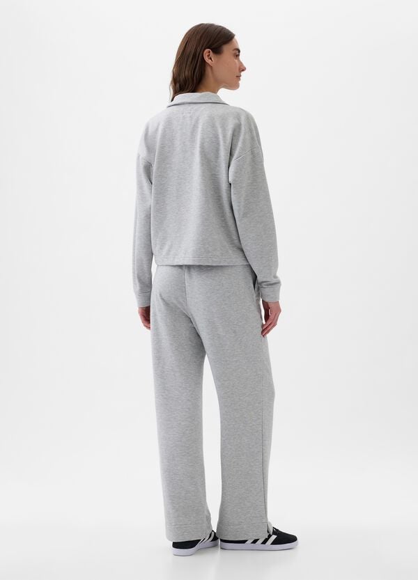 Ovs Felpa Con Scollo A Polo