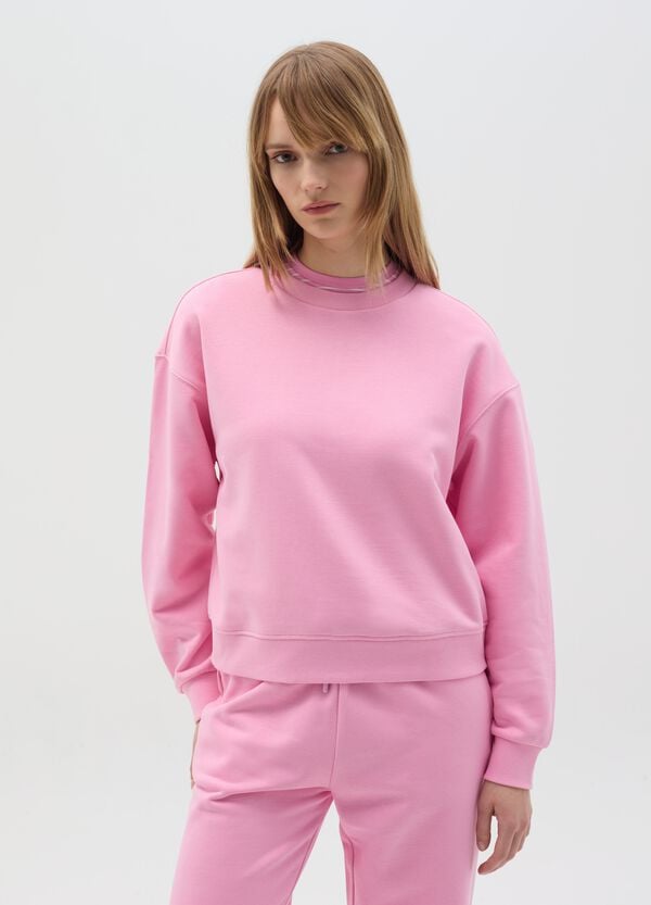 Ovs Felpa Essential Con Scollo Rotondo