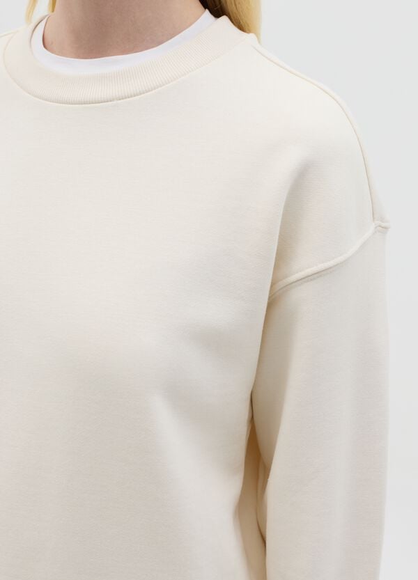 Ovs Felpa Essential Con Scollo Rotondo