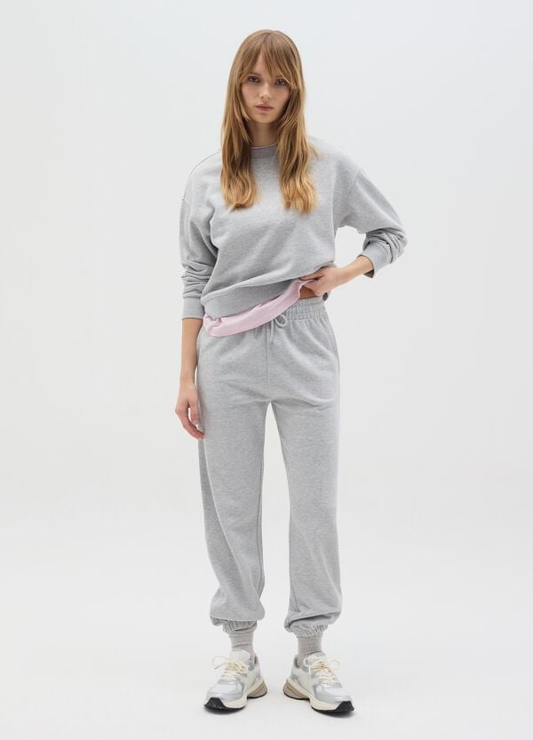 Ovs Felpa Essential Con Scollo Rotondo