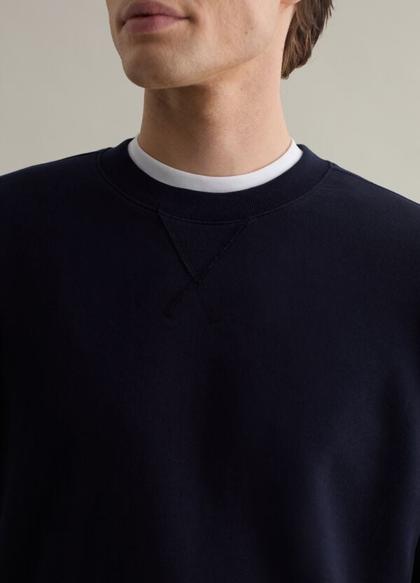 Ovs Felpa Girocollo Con Dettaglio Cucito