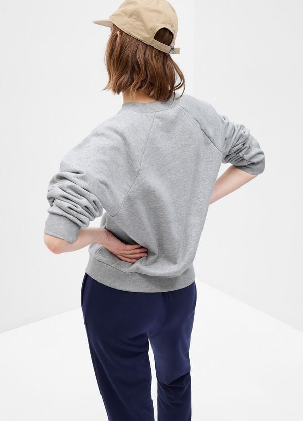 Ovs Felpa Girocollo Con Maniche Raglan