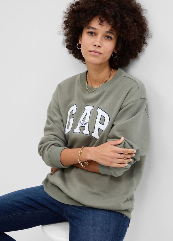 Ovs Felpa girocollo con ricamo logo