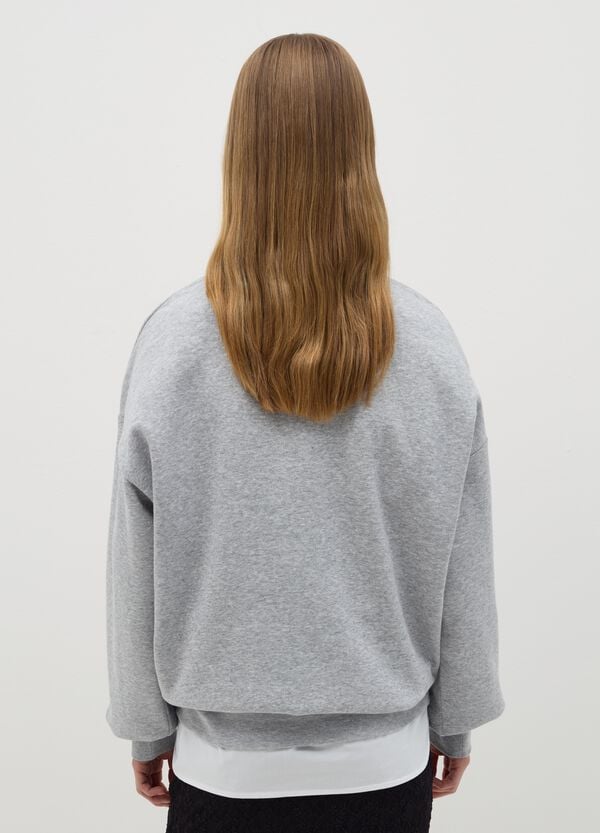 Ovs Felpa Girocollo Con Stampa