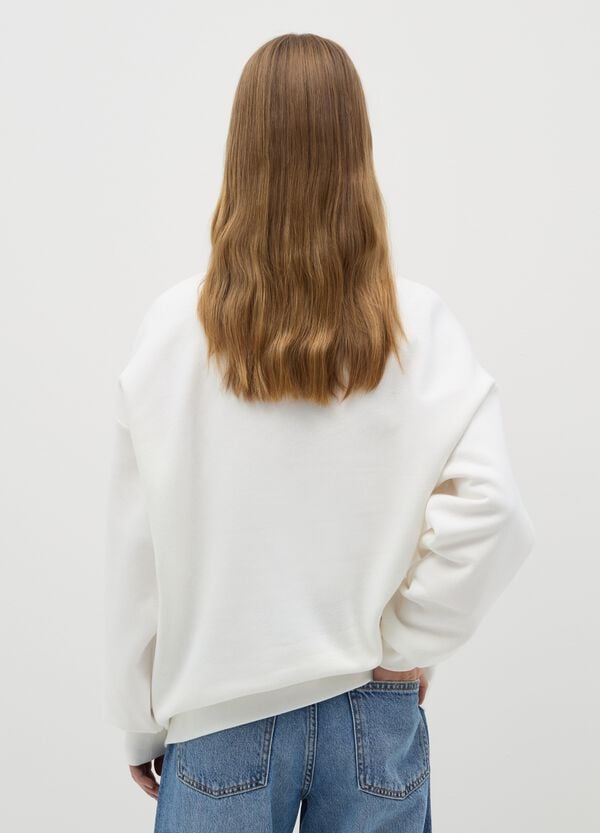 Ovs Felpa Girocollo Con Stampa