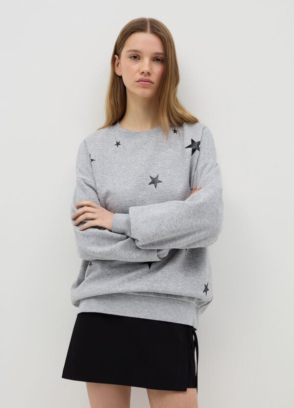 Ovs Felpa Girocollo Con Stampa