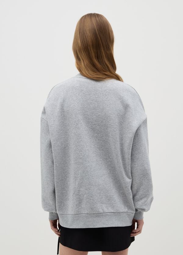 Ovs Felpa Girocollo Con Stampa